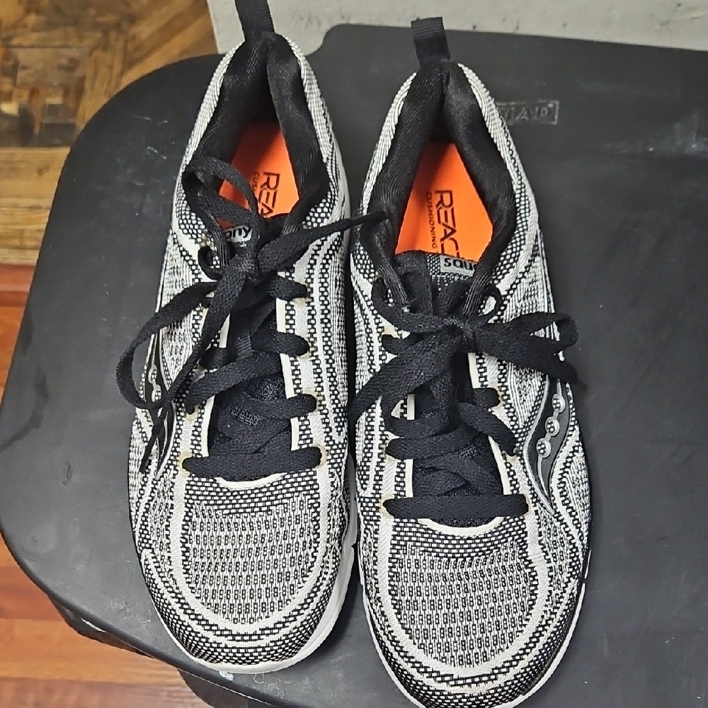 Saucony Black and White Women's Sneakers